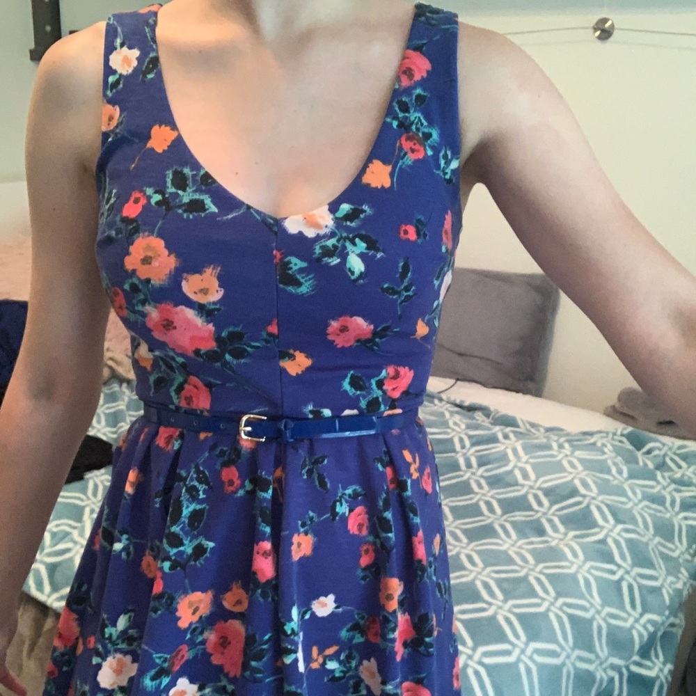 Short Floral Dress